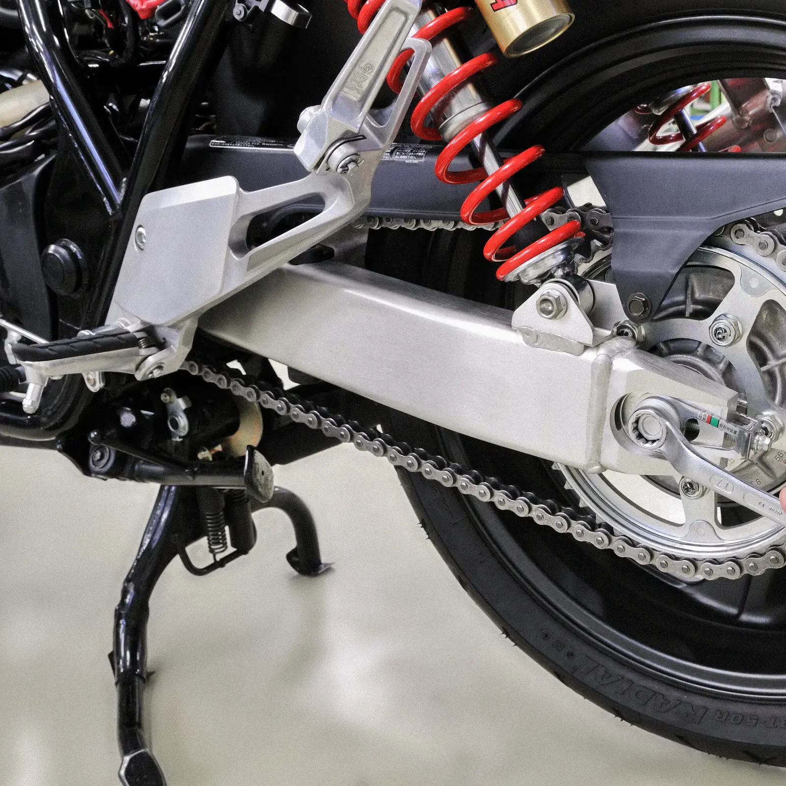 Adjustments on bike mvp